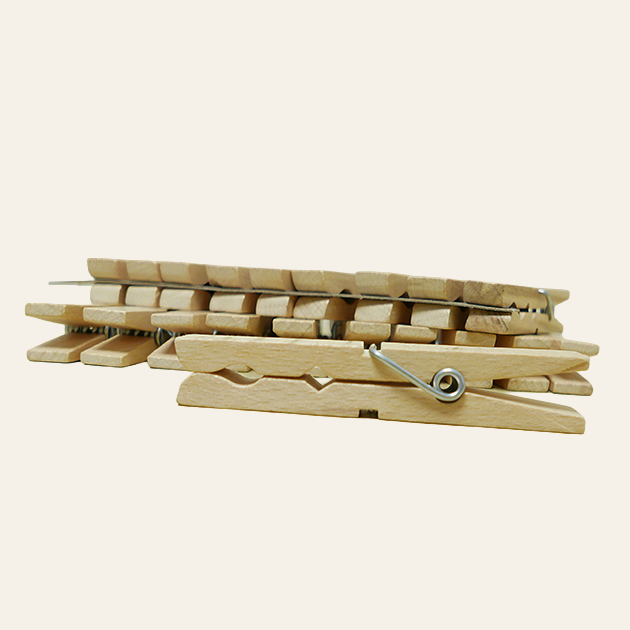 Knijpers extra groot - hout (20 stuks - 90 mm)
