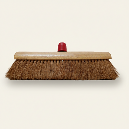 Kokosveger met steelhouder - 40 cm