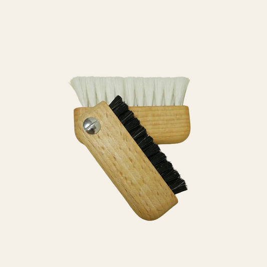 Laptop brush - natuurhaar & hout (antistatisch)