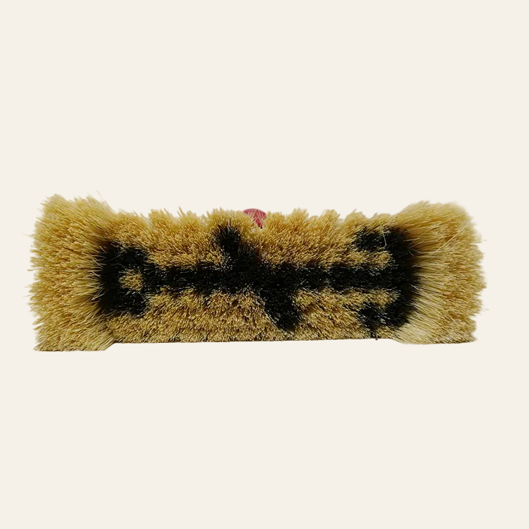 Fiber luiwagen met baard & steelhouder