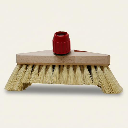 Fiber luiwagen met baard & steelhouder