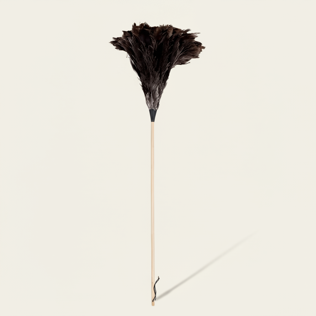 Luxe plumeau struisvogelveren - groot (115 cm)