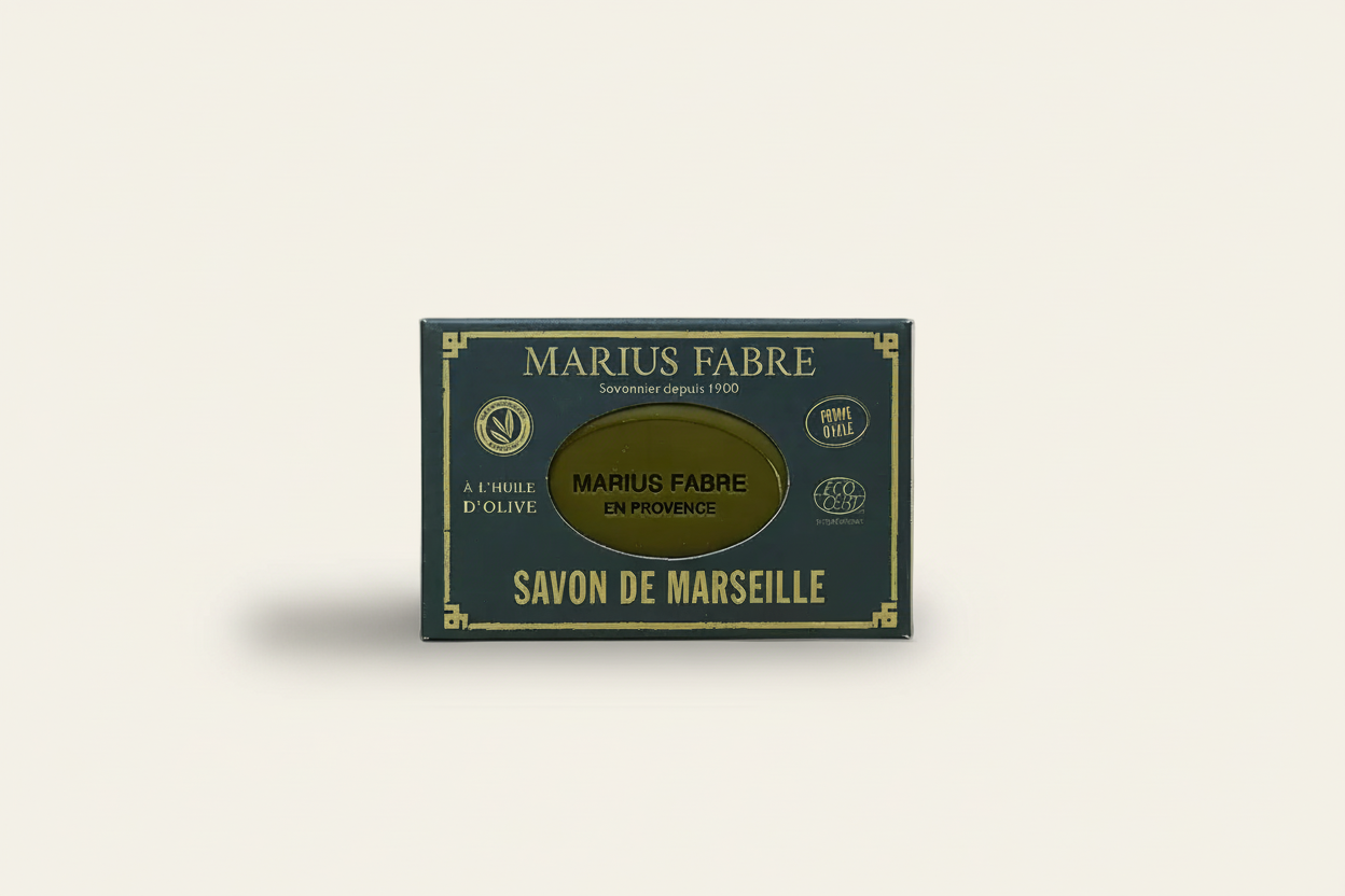 Marius fabre traditionele olijfoliezeep ovaal - 150 gram