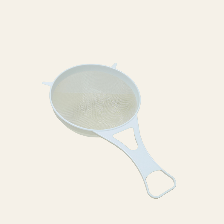 Plastic zeef - wit (ø 22 cm - ideaal voor kefir)