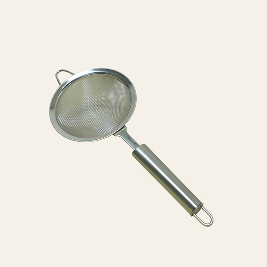 Premium rvs zeef fijnmazig en hygiënisch - ø 12 cm