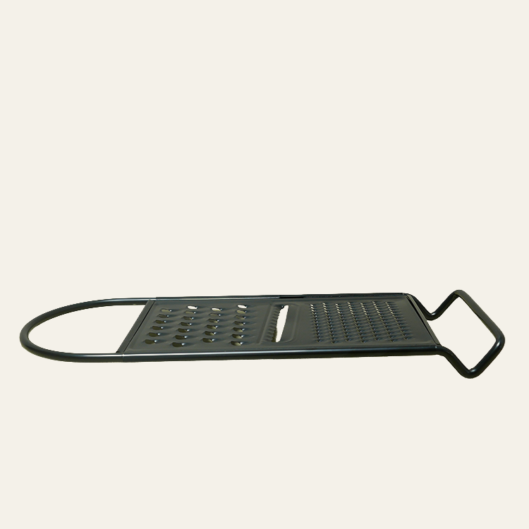 Rasp plat - zwart & rvs (3 functies)