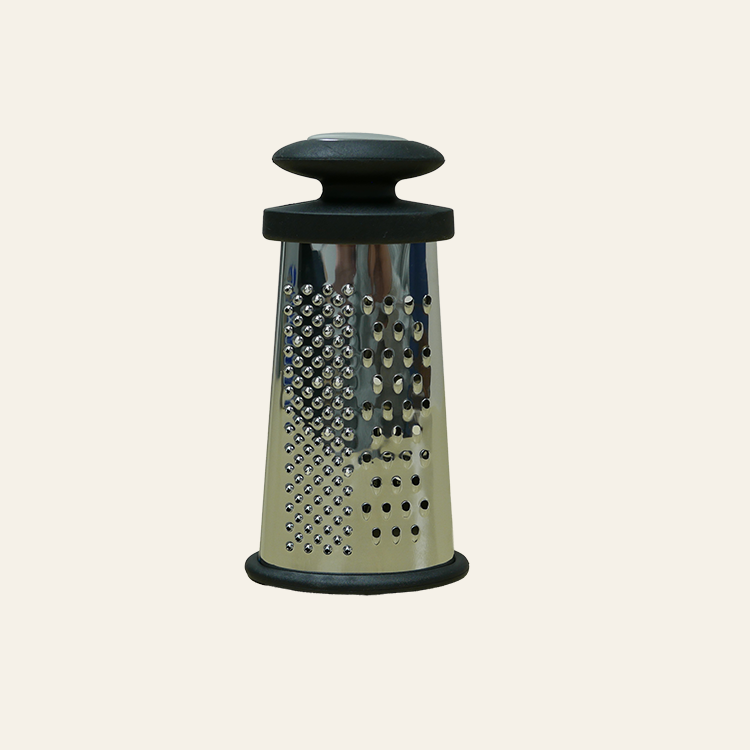 Rasp ovaal - rvs 3-in-1 (anti-slip grip)