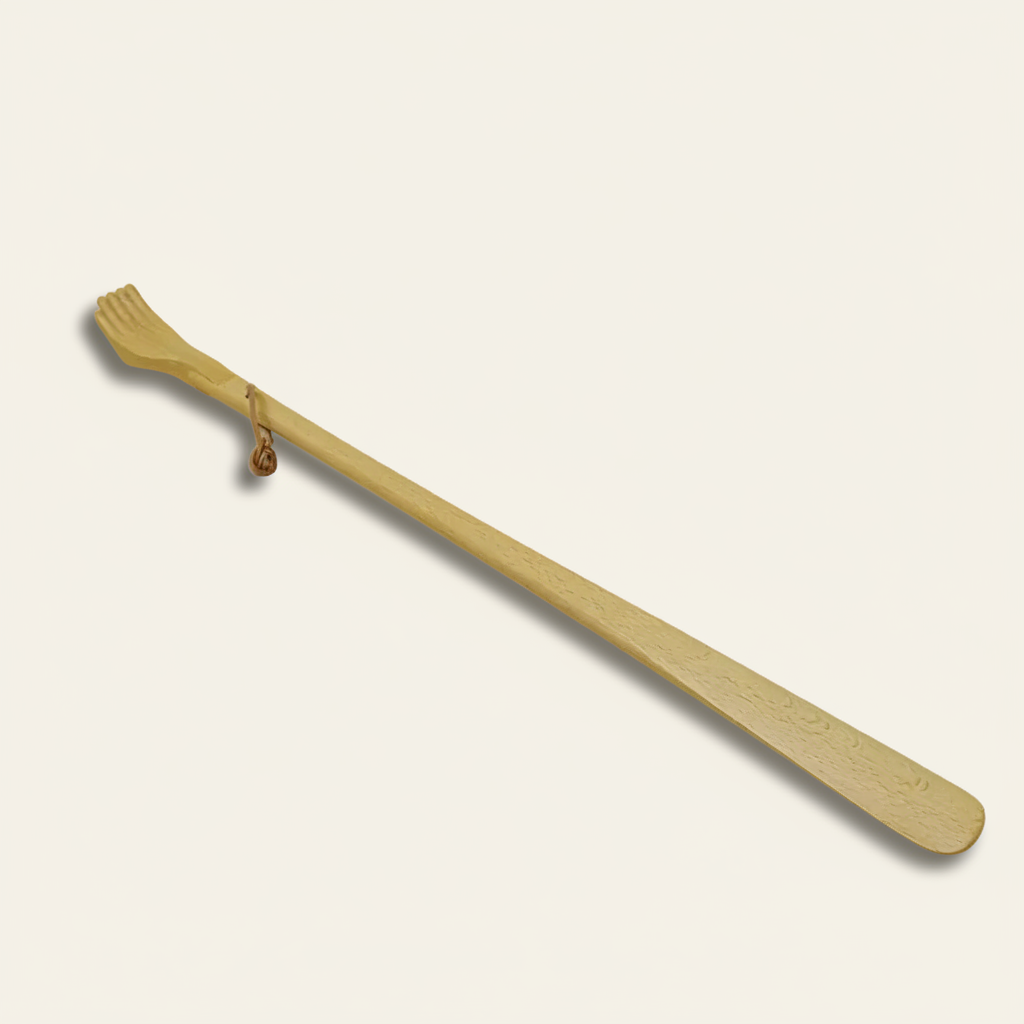 Ruggenkrabber & schoenlepel - hout (2-in-1)