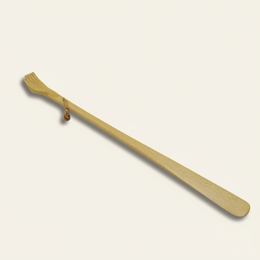 Ruggenkrabber & schoenlepel - hout (2-in-1)