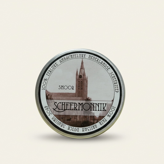 Scheermonnik 'smoor' scheerzeep