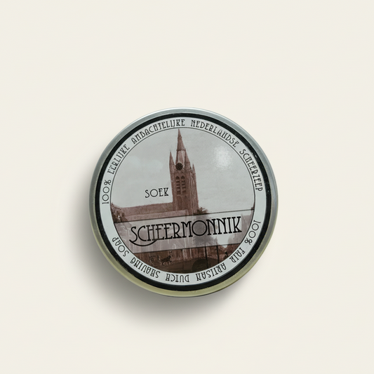 Scheermonnik 'soek' scheerzeep