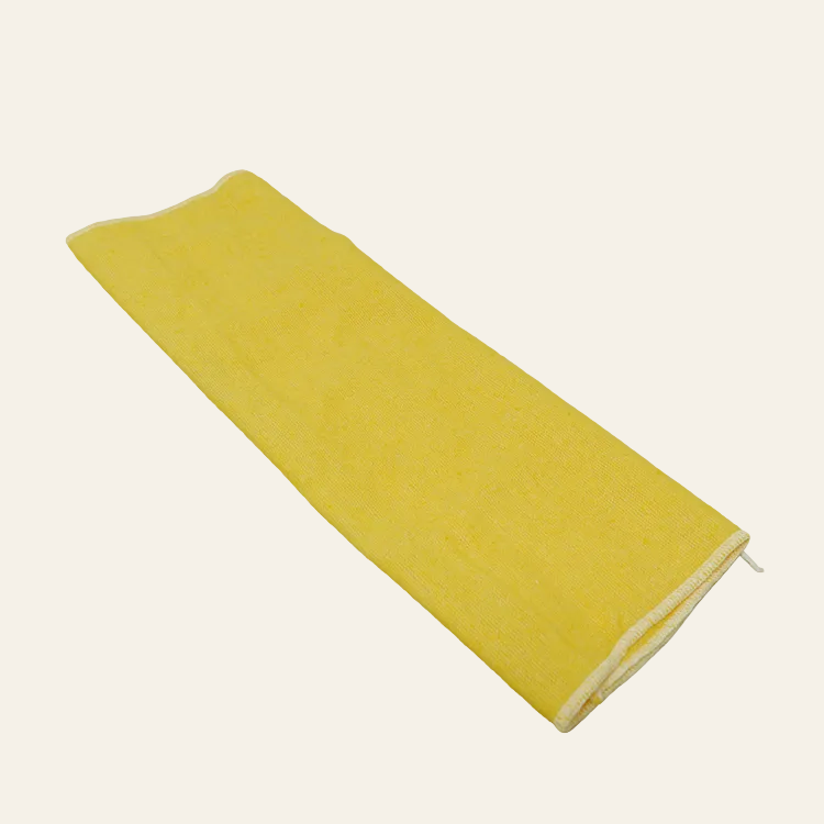 Stofdoek geel - 100% katoen - 35x35 cm