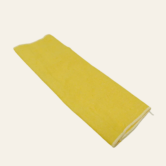 Stofdoek geel - 100% katoen - 35x35 cm
