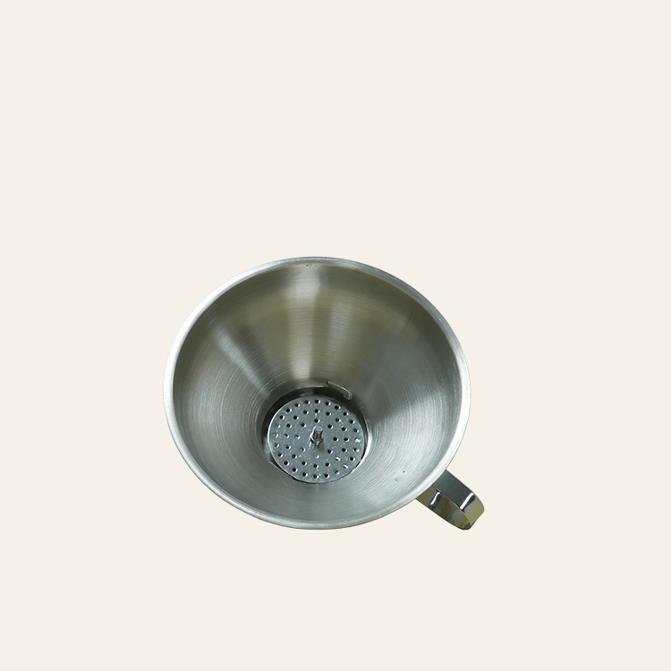 Trechter rvs met filter - multifunctioneel