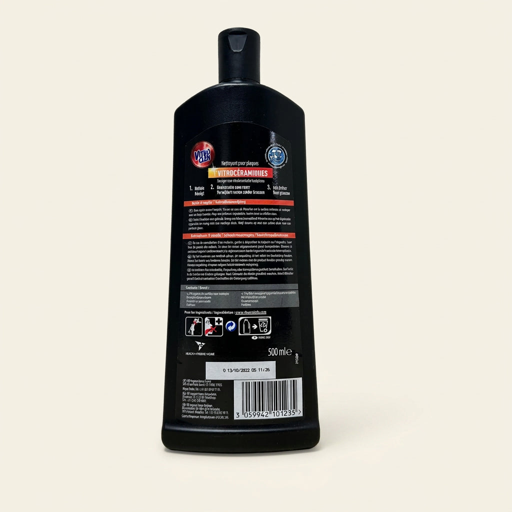 Vitroclen reiniger voor keramische kookplaten – 500 ml