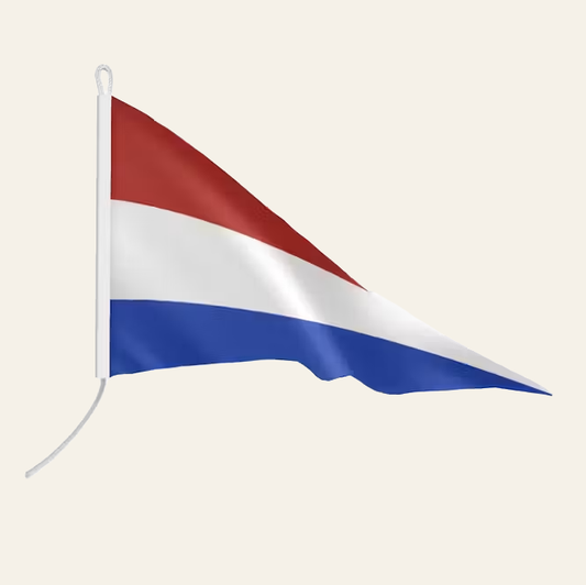 Vlag Nederland punt - meerdere maten