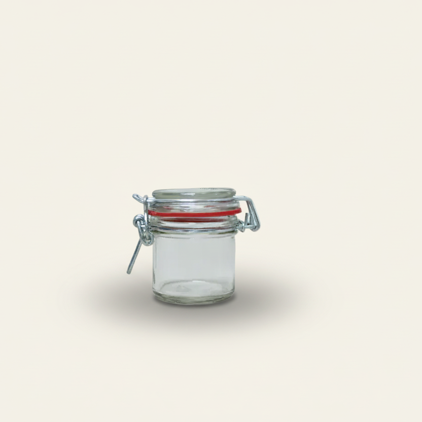 Weckpot met beugelsluiting - Glas (125 ml)