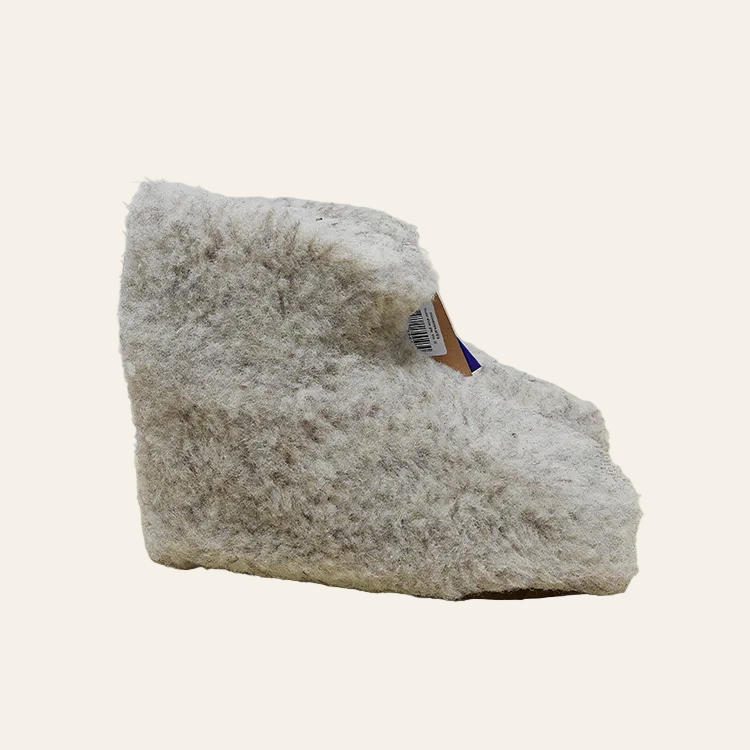 Woolwarmers wollen slof dolly grijs