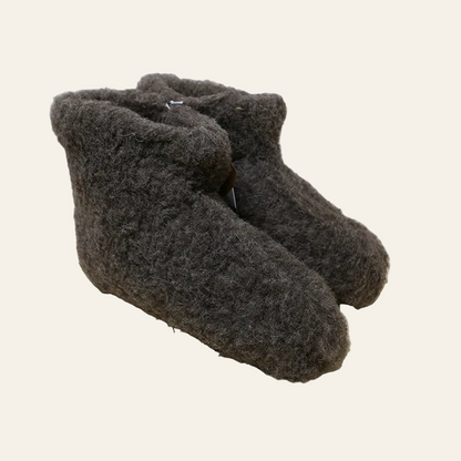 Woolwarmers wollen slof dolly zwart