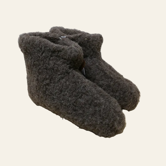 Woolwarmers wollen slof dolly zwart