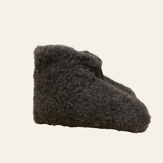 Woolwarmers wollen slof dolly zwart