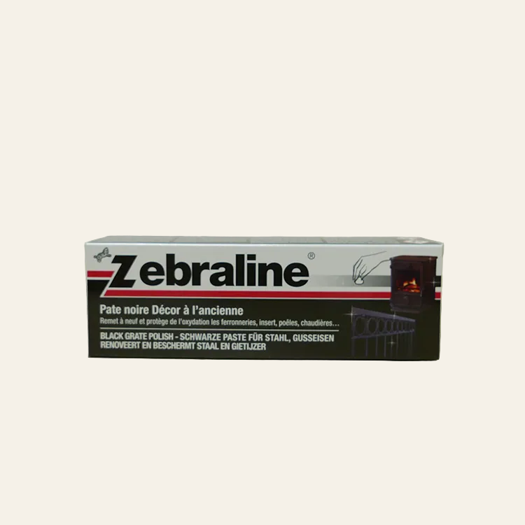 Zebraline - kachelpoets voor gietijzer (125 gram)