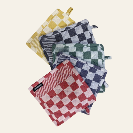Ddddd pannenlap -Meerdere kleuren- 21x21 cm
