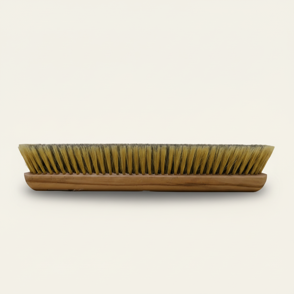 Brede Zaalveger zuiver varkenshaar - 40 cm