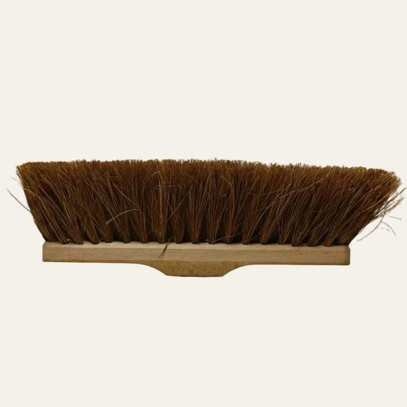 Kamerveger van natuurlijk kokos - 29 cm